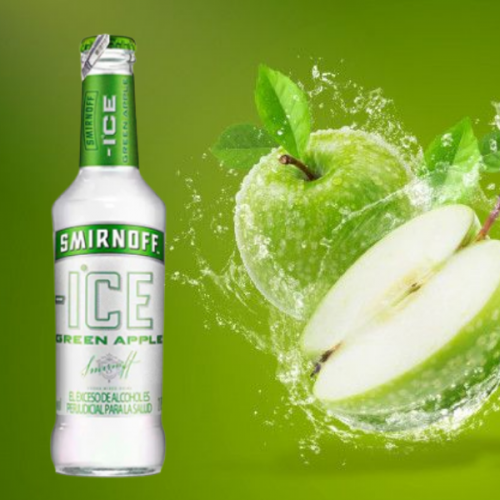 SMIRNOFF ICE GREEN APPLE Monte Blanco