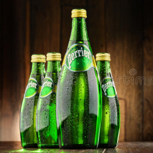 Bouteille de collection Perrier pvc